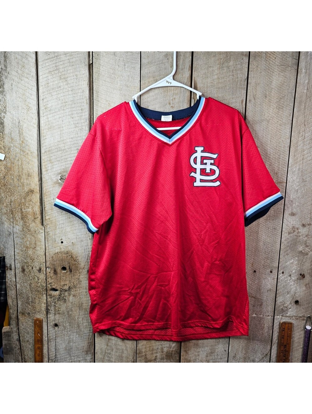 Ozzie Smith The Wizard #1 St. Louis Cardinals MLB Fan Apparel Jersey Men's XL
